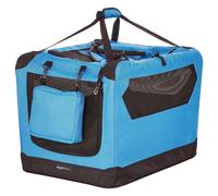 Amazon Basics Folding Portable Soft Pet Dog Crate Carrier Kennel 26 x 18 x 18 inches Blue