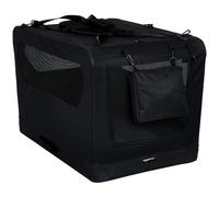 Amazon Basics Folding Portable Soft Pet Dog Crate Carrier Kennel 36 x 24 x 24 inches Black