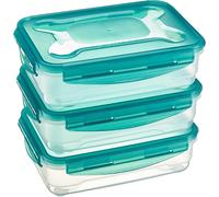 Amazon Basics Food Storage Containers, Stackable, Airtight, Microwave & Dishwas