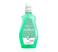 Amazon Basics Fresh Breath Mouthwash Mint 33.8 Fl Oz (Previously Solimo)
