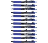 Amazon Basics Gel Pens Fine Point Smooth Writing Pens, Retractable, Blue, 0.7mm