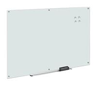 Amazon Basics Glass Dry-Erase Board, 183 x 122 cm, Magnetic, White