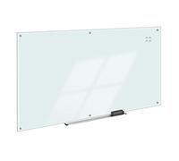 Amazon Basics Glass Dry-Erase Magnetic Board, 244 cm x 122 cm, White