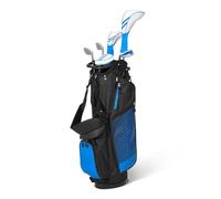 Amazon Basics Golf Club Set, 6- Piece with Stand Bag, Oversized Clubface, Low Center of Gravity