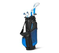 Amazon Basics Golf Clubs Set with 6 Clubs, 3 Covers, and Stand Bag