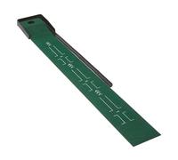 Amazon Basics Golf Putting Mat with Automatic Ball Return - Indoor Putting Green Practice Mat, Alignment Guides & True Roll Surface, Home Office Training Aid, 274 x 37cm, Green