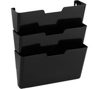 Amazon Basics Hanging 3 Tier Wall File Organizer, 3 count (Pack of 1), Letter S