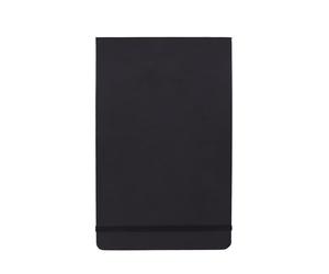 Amazon Basics Hardcover Art Sketchbook, Large Size, 21 x 13 cm, 36 sheets/72 pages, 1-Pack, Black
