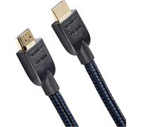 Amazon Basics HDMI Cable, 18Gbps High-Speed, 4K@60Hz, 2160p, Nylon-Braided Cord