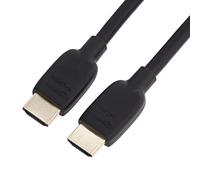 Amazon Basics HDMI Cable, 48Gbps Certified Ultra High Speed, 8K@60Hz, 4K@120Hz, Gold-Plated Plugs, Ethernet Ready, 1.8 m, Black