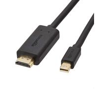 Amazon Basics HDMI to Mini DisplayPort Display Cable, 1080p, Gold-Plated Plugs,