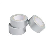 Amazon Basics Heavy-Duty Duct Tape, 0.047m Wx 27.4 m L, Silver, 3 count (Pack of 1) Great for General-Purpose Use,Home & DIY work, Auto repair & Outdoor activities