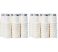 Amazon Basics Hot Drinks Polyethylene Paper Cups, 207 ml, Pack of 300, White