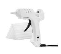 Amazon Basics Hot Glue Gun Kit with 30 Glue Sticks, 20w