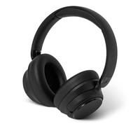 Amazon Basics Hybrid Active Noise Cancelling Headphones, Wireless, Over Ear, Bluetooth, Black, One Size