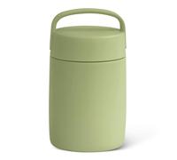 Amazon Basics Insulated Stainless Steel Food Jar, For Hot and Cold, Leak Proof, 473 milliliters, Olive