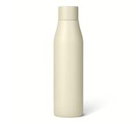 Amazon Basics Insulated Stainless Steel Water Bottle, 600ml, Double-Wall, BPA-Free, Leak-Proof, Ivory