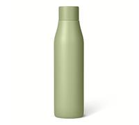 Amazon Basics Insulated Stainless Steel Water Bottle, 600ml, Double-Wall, BPA-Free, Leak-Proof, Olive