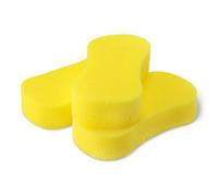 Amazon Basics Jumbo Sponges for Car Cleaning, Washing and Windows, Yellow, Pack of 3
