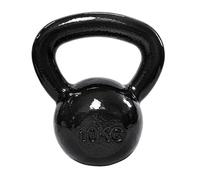 Amazon Basics Cast-Iron Kettlebell, 10 kg, Black