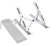 Amazon Basics Laptop Stand with 6-Angle Adjustment, For Laptops 10 (25.4 cm) -