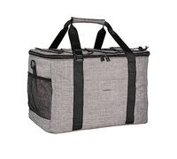 Amazon Basics Large Capacity Leakproof Insulated Soft Cooler Bag/Cooler Backpack/Lunch Bag for Picnics, Camping, Travel, Beach, Grey