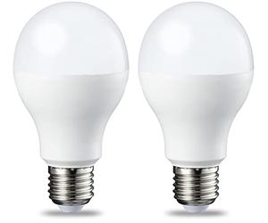Amazon Basics LED Bulbs, Edison Screw Thread E27, 13W (Equivalent to 100W Bulb), Cool White, not dimmable, Pack of 2