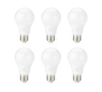 Amazon Basics LED E27 Edison Screw Bulb, 8W (equivalent to 60W) Cool White, Non-Dimmable (6-Pack)