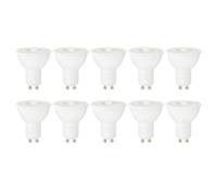 Amazon Basics LED GU10 Spotlight Bulb, 3W (equivalent to 35W) Warm White, Non-Dimmable (10-Pack)