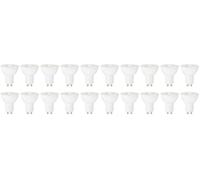 Amazon Basics LED GU10 Spotlight Bulb, 3W (Equivalent to 35W) Warm White, Non-Dimmable (20-Pack)