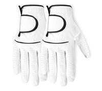 Amazon Basics Left Handed Golf Gloves, M/L, Pack of 2