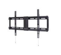 Amazon Basics Low-Profile TV Wall Mount With Horizontal Post-Installation Levelling For 81.2 - 218 cm TVs, Black