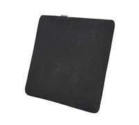 Amazon Basics Memory Foam Seat Cushion, Square Office Chair Cushion with Removable Cover, 37.6 x 38 x 3 cm, Black