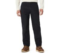 Amazon Basics Men's Relaxed Fit Duck Utility Workwear Trousers, Black, 34W / 34L