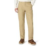 Amazon Basics Men's Relaxed Fit Duck Utility Workwear Trousers, Light Brown, 36W / 32L