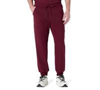 Amazon Basics Men's Scrubs Jogger Trousers Drawstring Waistband, Burgundy, L