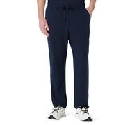 Amazon Basics Men's Scrubs Tapered-Leg Trousers Elastic Waistband, Navy, XXL Long