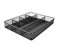 Amazon Basics Mesh Drawer Organizer, Black