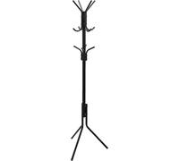 Amazon Basics Metal Coat and Clothes Stand Rack, Black, 49.5 x 49.5 x 169 cm (L