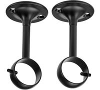 Amazon Basics Metal Curtain Pole Ceiling Brackets for up to 25 mm Curtain Rod,
