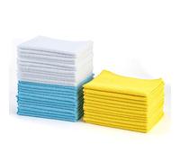 Amazon Basics Microfibre Cleaning Cloth, Pack of 36, Multi, 40.5 cm x 30.5 cm