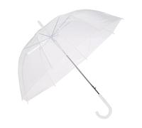 Amazon Basics Octagonal Bubble Umbrella, Clear, 34.5 inch