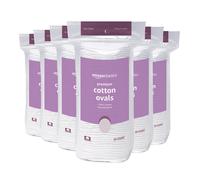 Amazon Basics Oval Premium Pads 300 Count (6 Packs of 50) (Previously Solimo)