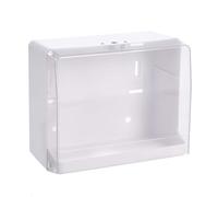 Amazon Basics Paper Towel Dispenser V Fold Compatible, 25 x 20 cm, 404WH-T-1, White