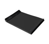 Amazon Basics Parcel Bags, Poly Mailers Shipping Bags, Self-Sealing Envelopes for Lightweight Items and Clothing, Black, 25.4 x 33 cm, 100-Pack