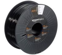Amazon Basics PETG 3D Printer Filament, 1.75mm, Black, 1 kg Spool