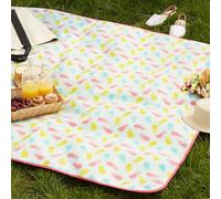 Amazon Basics Picnic Blanket with waterproof backing, 150 x 195 cm