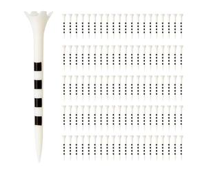 Amazon Basics Plastic Golf Tees, 8.3cm, 100-Pack, White