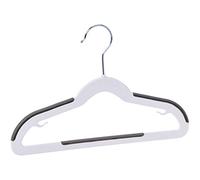 Amazon Basics Plastic Kids Hangers, 30-Pack, White