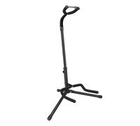 Amazon Basics Portable Foldable Guitar Stand, Lightweight Tripod Design with Non-Slip Padding, Height Adjustable for Acoustic, Electric, and Bass Guitars, Black